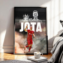 Diogo Jota Football Poster Liverpool Football Art Print 4397985661