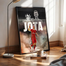 Diogo Jota Football Poster Liverpool Football Art Print 4397985661
