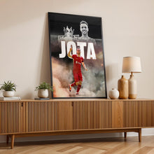 Diogo Jota Football Poster Liverpool Football Art Print 4397985661