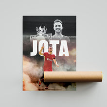 Diogo Jota Football Poster Liverpool Football Art Print 4397985661
