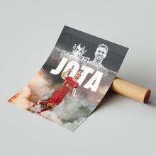 Diogo Jota Football Poster Liverpool Football Art Print 4397985661