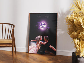 Dirty Dancing Poster, Romantic Dance Film, Retro Vintage Movie Print, Jennifer Grey,Patrick Swayze 1890222050