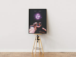 Dirty Dancing Poster, Romantic Dance Film, Retro Vintage Movie Print, Jennifer Grey,Patrick Swayze 1890222050