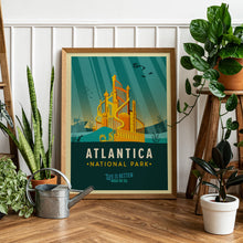 Disney Little Mermaid Poster, Atlantica Travel Poster, Disney Mermaid Wall Art, Mermaid Movie Art Print, Little Mermaid Poster, Ariel Poster 1590390857