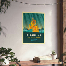 Disney Little Mermaid Poster, Atlantica Travel Poster, Disney Mermaid Wall Art, Mermaid Movie Art Print, Little Mermaid Poster, Ariel Poster 1590390857