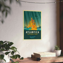 Disney Little Mermaid Poster, Atlantica Travel Poster, Disney Mermaid Wall Art, Mermaid Movie Art Print, Little Mermaid Poster, Ariel Poster 1590390857