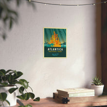 Disney Little Mermaid Poster, Atlantica Travel Poster, Disney Mermaid Wall Art, Mermaid Movie Art Print, Little Mermaid Poster, Ariel Poster 1590390857