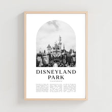 Disneyland Park Travel Poster, Disneyland Print, Disneyland Wall Art, Travel Print, California City Art, California Decor  NA17M 4334310000