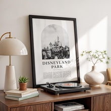 Disneyland Park Travel Poster, Disneyland Print, Disneyland Wall Art, Travel Print, California City Art, California Decor  NA17M 4334310000