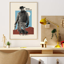 Django Unchained Movie Poster  Film Posters  Minimalist Movie Poster  Digital Download  Printable Wall Art Poster 1305120615