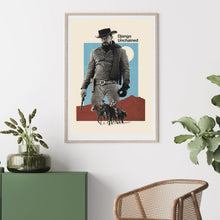 Django Unchained Movie Poster  Film Posters  Minimalist Movie Poster  Digital Download  Printable Wall Art Poster 1305120615