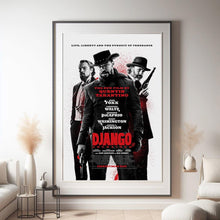 Django Unchained Movie Poster, Classic Film, Room Decor, Canvas Posters,  Wall Art Poster, Poster Gifts 4329979159