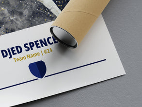 Djed Spence Poster Football Posters, Football Prints 4363099168
