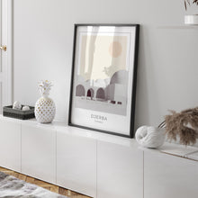 Djerba Poster Print, Djerba Travel Poster, Djerba Minimalistic Wall Art, Djerba, Tunisia 1882436633