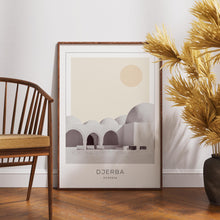 Djerba Poster Print, Djerba Travel Poster, Djerba Minimalistic Wall Art, Djerba, Tunisia 1882436633