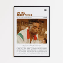 Do the Right Thing, Spike Lee, Retro Movie Poster, Custom Movie Poster Print 4421171729
