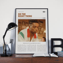 Do the Right Thing, Spike Lee, Retro Movie Poster, Custom Movie Poster Print 4421171729