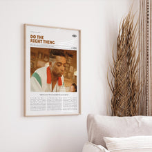 Do the Right Thing, Spike Lee, Retro Movie Poster, Custom Movie Poster Print 4421171729