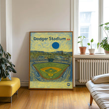 Dodger Stadium Poster, Dodgers Poster, Minimalist, Helvetica, Mid-Century Modern, Baseball Art, Baseball Stadium Poster, LA Dodgers stadium (2)