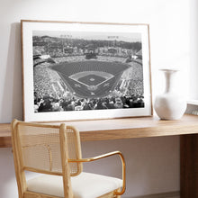 Dodger Stadium Print, Los Angeles Dodgers, MLB Print,Fan Poster, Black and White, Sport Print, Sport Decor, Baseball Gift 1844096792