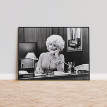 Dolly Parton 9 to 5 Print, Dolly Parton Music Black and White Wall Art, Vintage Print, Photography Prints, Museum Quality Photo Art Print 1606604630