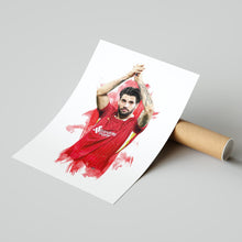 Dominik Szoboszlai - 202425 - Home Kit - Football Poster - Football Print 1825686888