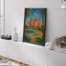 Don Cesar Hotel Print, St Petersburg Florida Travel Wall Art Poster Print, St. Pete_s Beach, Custom Travel Print