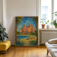 Don Cesar Hotel Print, St Petersburg Florida Travel Wall Art Poster Print, St. Pete_s Beach, Custom Travel Print