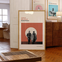Donnie Brasco print - Movie poster, retro, mid century modern, vintage art print, minimalist 1184146567