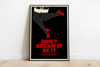 Don't Dream It. Be It - Rocky Horror Picture Show  Art Print  A4, A3, A2  Modern, Movie Poster 1710484512