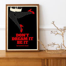 Don't Dream It. Be It - Rocky Horror Picture Show  Art Print  A4, A3, A2  Modern, Movie Poster 1710484512