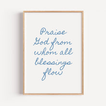 Doxology Christian Wall Art Minimalist Bible Verse Poster (Digital Download) 1760484098 1191