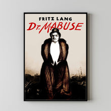 Dr. Mabuse, the Gambler 1922Poster Art Print Movie Posters Gift for Movie lovers