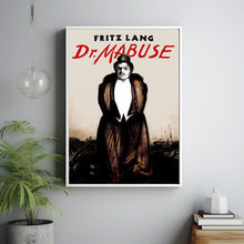 Dr. Mabuse, the Gambler 1922Poster Art Print Movie Posters Gift for Movie lovers