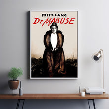 Dr. Mabuse, the Gambler 1922Poster Art Print Movie Posters Gift for Movie lovers