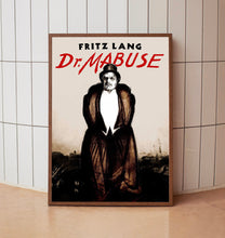 Dr. Mabuse, the Gambler 1922Poster Art Print Movie Posters Gift for Movie lovers