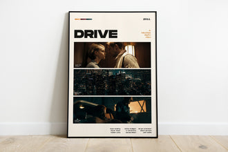 Drive Movie Poster, Modern Movie Poster Print, Drive Poster Wall Decor, DIGITAL FILES, Ryan Gosling, Nicolas Winding Refn 1387385195