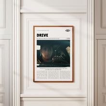 Drive, Nicolas Winding Refn, Retro Movie Poster, Custom Movie Poster 4421165927