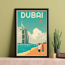 Dubai Points De Repere Travel Poster - Retro Decor Poster - Art Poster - Home Decor - Wall Art 1610507697