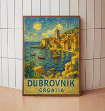 Dubrovnik Croatia Travel Print, Dubrovnik Travel Art Wall Decor, Croatia Travel Home Decor Wall Art City Travel Poster Gifts
