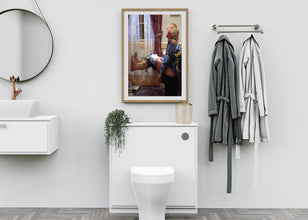 Dumb And Dumber Movie Poster, Funny Bathroom Wall Art, Harry Dunne Print, Farmhouse Bathroom, Comedy, Bathroom Wall Decor, Bathroom Prints 1276054793