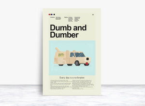 Dumb and Dumber  Minimalist Movie Poster 1455268959