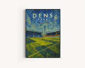 Dundee FC Dens Park Poster