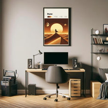 Dune Minimalist Art Poster - Digital Download, Sci-Fi Wall Art for Home Decor 1873321214