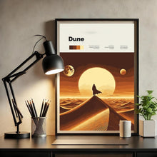 Dune Minimalist Art Poster - Digital Download, Sci-Fi Wall Art for Home Decor 1873321214