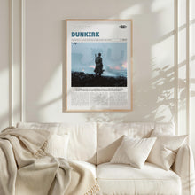 Dunkirk, Christopher Nolan, Retro Movie Poster, Custom Movie Poster 4421169625