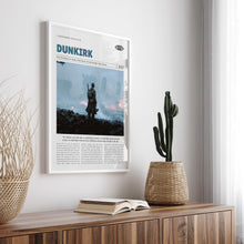 Dunkirk, Christopher Nolan, Retro Movie Poster, Custom Movie Poster 4421169625