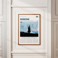 Dunkirk, Christopher Nolan, Retro Movie Poster, Custom Movie Poster 4421169625