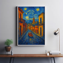 Durango Travel Print Wall Art, Durango - Mexico City Print, Durango Travel Gift, Durango City Poster, Van Gogh style Travel Gift