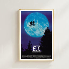 E.T. Movie Poster (1982) Classic Film Art Print,Room decor,Wall Art,Poster Gift,Film Fan Collection 1717477260